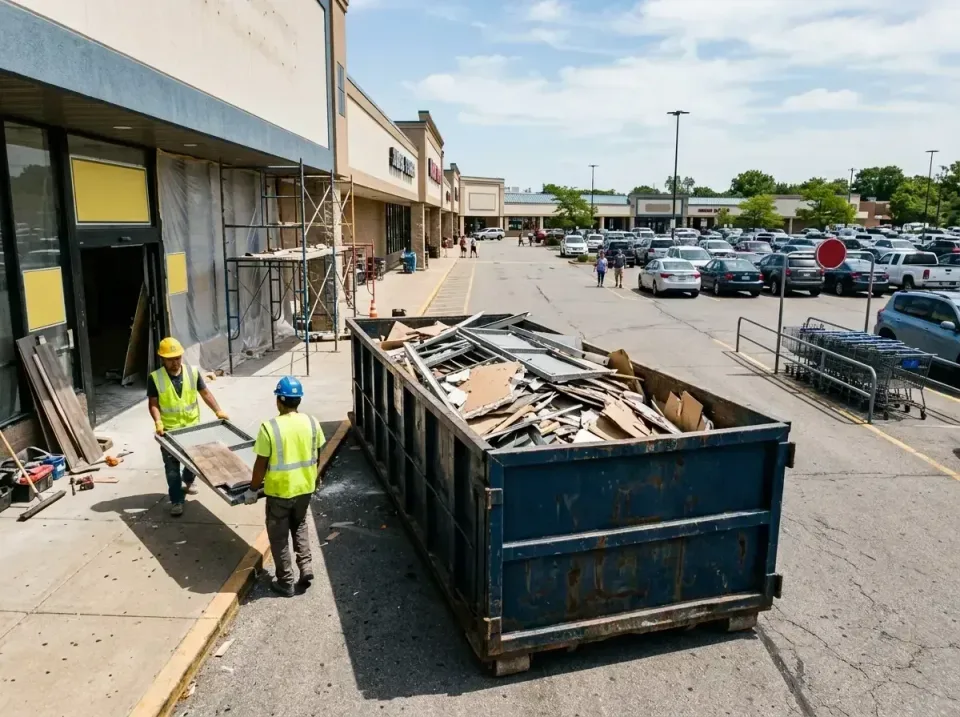 retail-store-renovation-debris-003 — frequently asked questions, Roll-off Dumpster Rentals in Marked Tree, AR